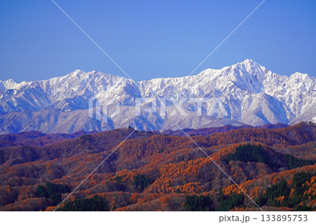 秋の大望峠からの眺め 133895753