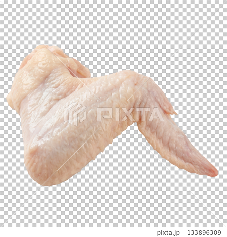 Raw fresh chicken wing poultry meat. Uncooked ingredient for cooking delicious healthy meal ready for preparation Raw fresh chicken wing poultry meat. Uncooked ingredient for cooking delicious healthy meal ready for preparation 133896309