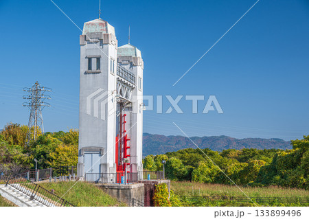 三栖閘門 近代化産業遺産 京都市伏見区 三栖閘門 近代化産業遺産 京都市伏見区 133899496