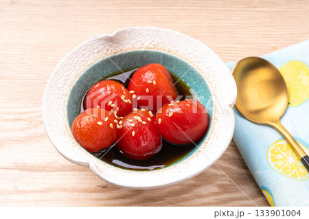 ミニトマトの麺つゆ漬け ミニトマトの麺つゆ漬け 133901004