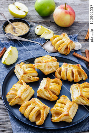 Puff Pastry Apple Pockets, Apple Hand Pies Puff Pastry Apple Pockets, Apple Hand Pies 133901557
