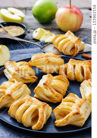 Puff Pastry Apple Pockets, Apple Hand Pies Puff Pastry Apple Pockets, Apple Hand Pies 133901558