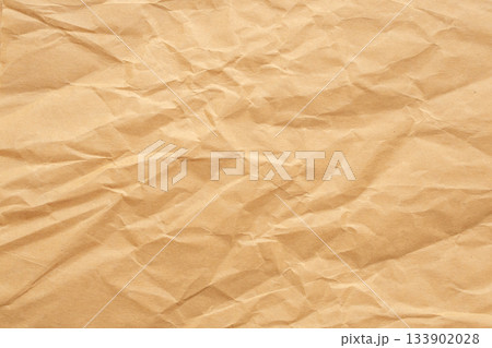 Abstract crumpled and creased recycle brown paper texture background Abstract crumpled and creased recycle brown paper texture background 133902028