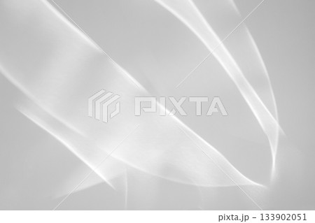 Abstract shadow drop on white wall background overlay mockup effect 133902051