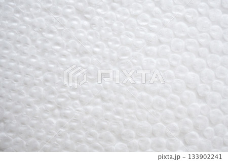 White polystyrene foam texture background 133902241