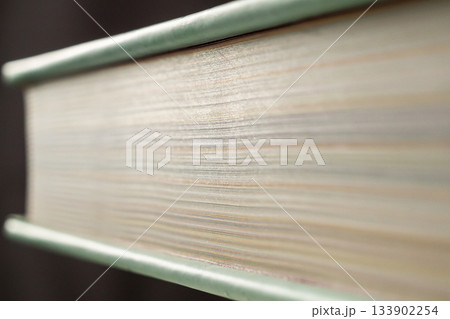 Book page close up texture background 133902254