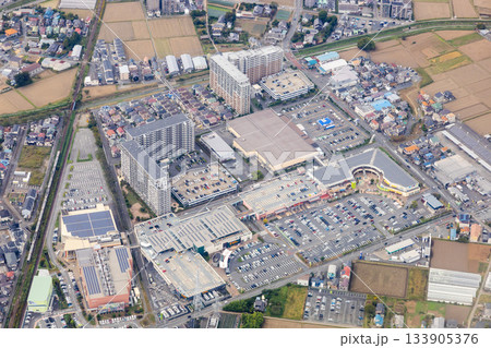 埼玉県川越市泉町のショッピングモールを空撮 埼玉県川越市泉町のショッピングモールを空撮 133905376