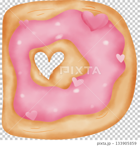 Alphabet cookie pink Alphabet cookie pink 133905859