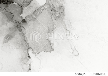 Abstract alcohol ink paint drops and splotches. Art for design project as background for invitation or greeting cards, flyer, poster, presentation color of 2026 year cloud white Abstract alcohol ink paint drops and splotches. Art for design project as background for invitation or greeting cards, flyer, poster, presentation color of 2026 year cloud white 133906084