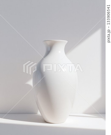 vase on white background 133906541