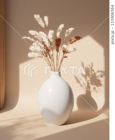 easter composition with flowers and grass easter composition with flowers and grass 133906564