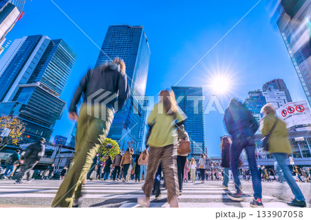 日本の東京都市景観 師走。6棟が林立する渋谷…インバウンドは今も続く。新しい時代に希望の光… 日本の東京都市景観 師走。6棟が林立する渋谷…インバウンドは今も続く。新しい時代に希望の光… 133907058