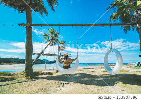 糸島の北崎海岸no 133907396