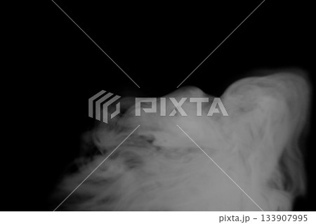cigarette smoke on black background cigarette smoke on black background 133907995