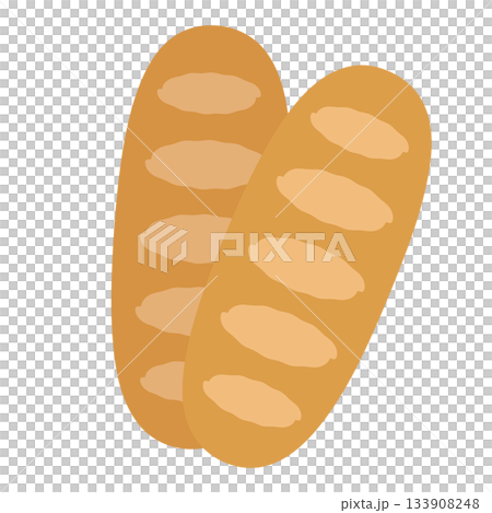 フランスパン バケット イラスト フランスパン バケット イラスト 133908248