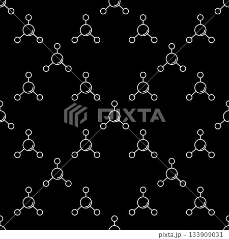 Chemistry molecular formula vector Education linear seamless pattern Chemistry molecular formula vector Education linear seamless pattern 133909031