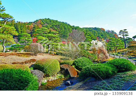 福島県 白河市 秋 南湖公園 翠楽苑 福島県 白河市 秋 南湖公園 翠楽苑 133909138