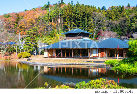 福島県 白河市 秋 南湖公園 翠楽苑 松楽亭 福島県 白河市 秋 南湖公園 翠楽苑 松楽亭 133909143