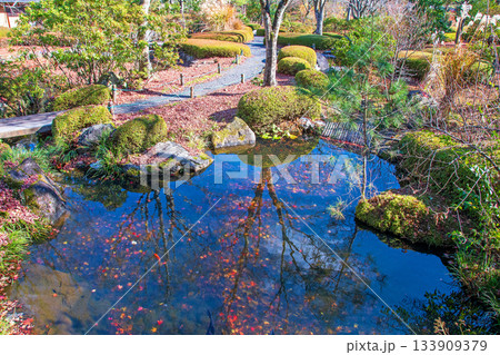 福島県 白河市 秋 南湖公園 翠楽苑 福島県 白河市 秋 南湖公園 翠楽苑 133909379