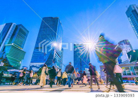 日本の東京都市景観 師走。6棟が林立する渋谷…インバウンドは今も続く。新時代に希望の光… 日本の東京都市景観 師走。6棟が林立する渋谷…インバウンドは今も続く。新時代に希望の光… 133909393