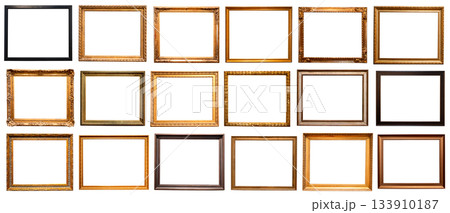 set of various retro horizontal pictute frames set of various retro horizontal pictute frames 133910187