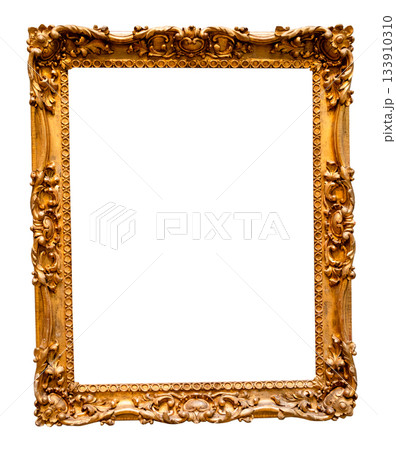 baroque vertical decorated picture frame cutout 133910310
