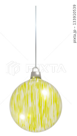 Christmas Ball Ornament on a String Christmas Ball Ornament on a String 133910539
