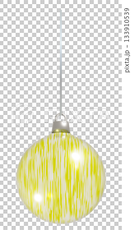 Christmas Ball Ornament on a String Christmas Ball Ornament on a String 133910539