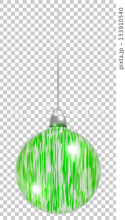 Christmas Ball Ornament on a String Christmas Ball Ornament on a String 133910540