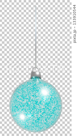 Christmas Ball Ornament on a String Christmas Ball Ornament on a String 133910544