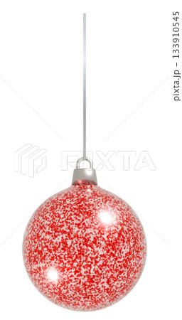 Christmas Ball Ornament on a String 133910545