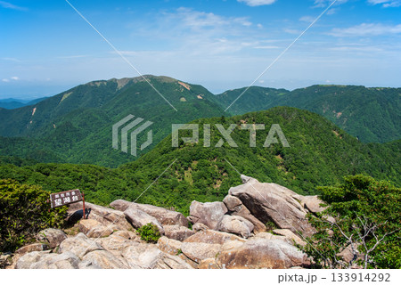 御在所岳山頂 望湖台からの風景 133914292