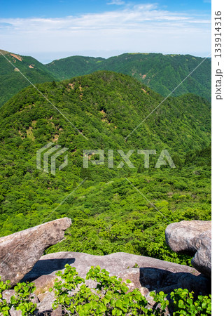 御在所岳山頂 望湖台からの風景 133914316