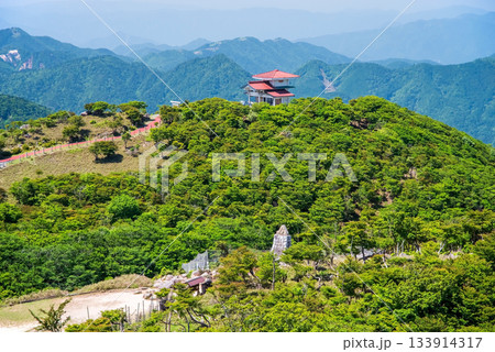 御在所岳山頂 望湖台からの風景 133914317