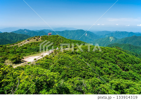 御在所岳山頂 望湖台からの風景 133914319