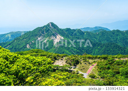 御在所岳山頂 望湖台からの風景 133914321