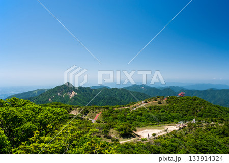 御在所岳山頂 望湖台からの風景 133914324