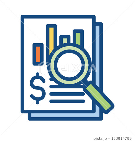 Credit Rating or Score Icon with Credit Card Check - Good or Bad Credit Idea 133914799