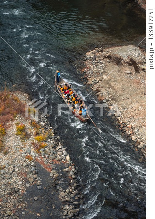栃木県 紅葉真っ盛りの龍王峡 栃木県 紅葉真っ盛りの龍王峡 133917251