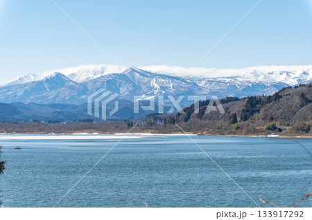 冬の蔵王連峰 133917292