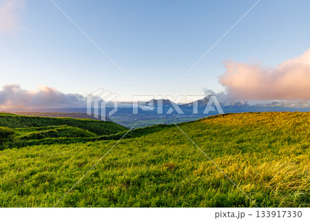 阿蘇の朝の風景 阿蘇の朝の風景 133917330