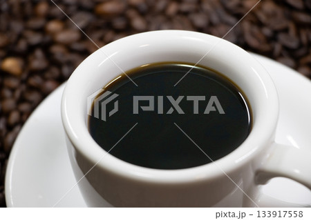 ホットコーヒー 133917558