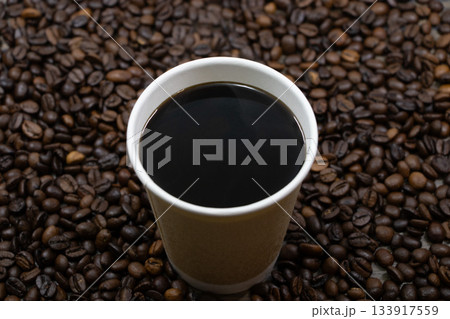 ホットコーヒー 133917559