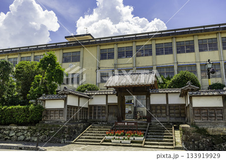 出水麓 御仮屋門 出水小学校 鹿児島県出水市 出水麓 御仮屋門 出水小学校 鹿児島県出水市 133919929