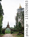 Temple gate at Dharma Khao Na Nai Luang Park Surat Thani, Thailand. 133920863