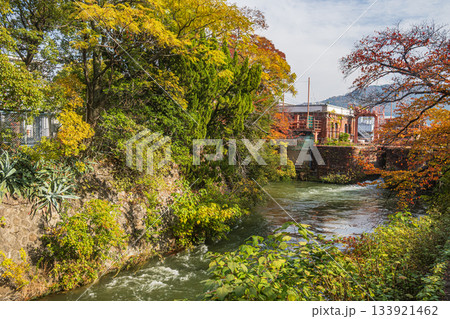 晩秋の琵琶湖疏水　京都市 133921462