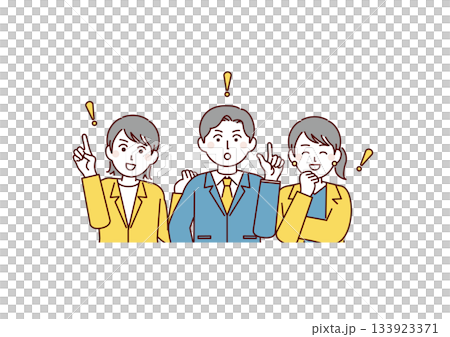 Poses that working adults notice 133923371