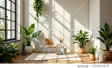 An indoor space that seems to be a room designed for relaxation or work An indoor space that seems to be a room designed for relaxation or work 133923477