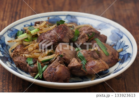 鶏のレバニラ炒め 鶏のレバニラ炒め 133923613