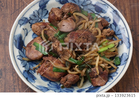 鶏のレバニラ炒め 133923615